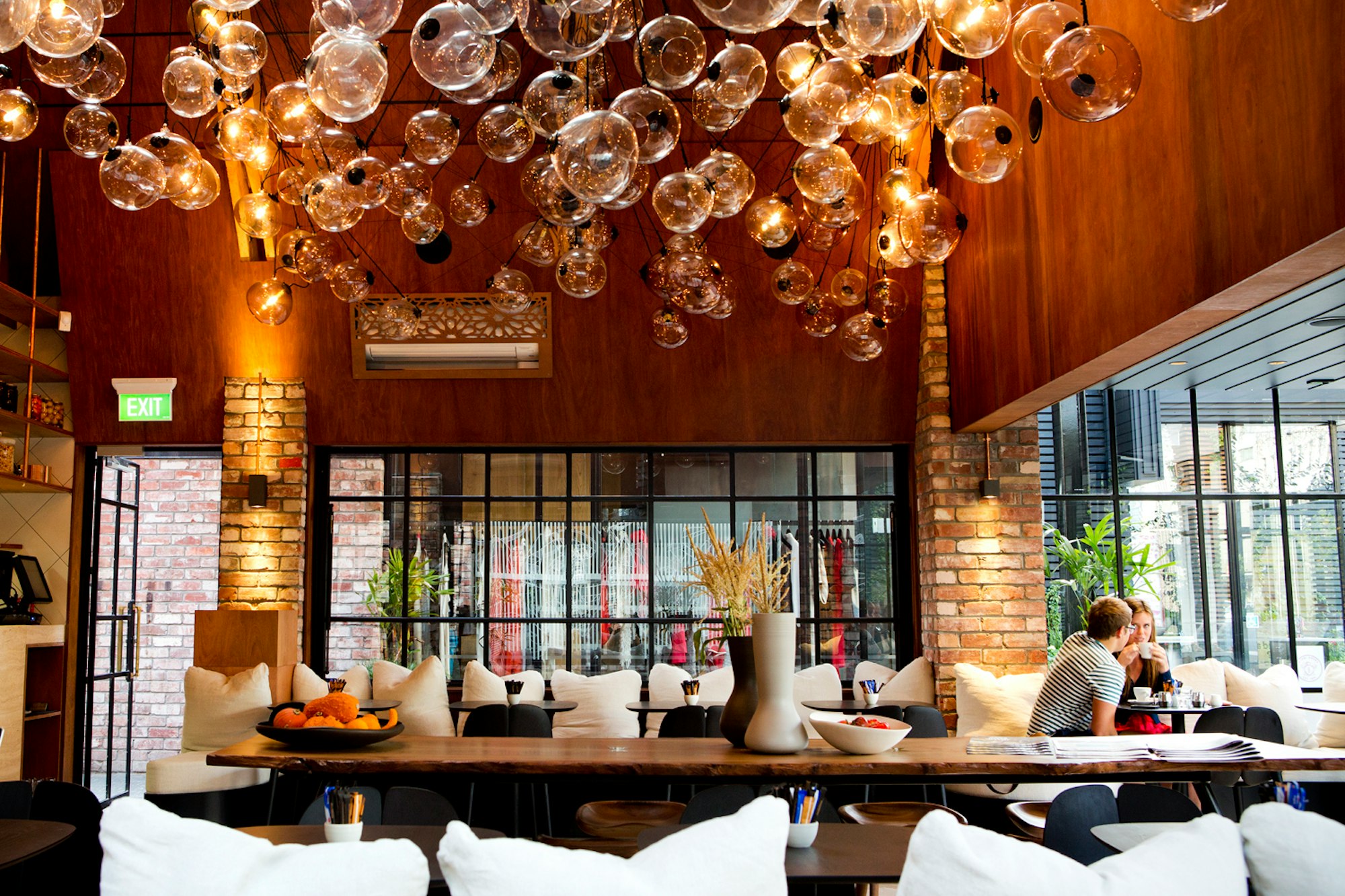Ortolana dining room in Britomart. Photo from savor.co.nz.